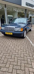 Mercedes 190-Serie 1.8 E U9 1991 Blauw, Auto's, Mercedes-Benz, Origineel Nederlands, Te koop, Benzine, 1500 kg