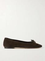 aeyde delfina mocca suede ballerina flats | 38, Bruin, Verzenden, Ballerina's, Zo goed als nieuw