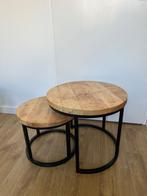 Salontafel 2 stuks, Ophalen, Overige materialen, Minder dan 50 cm, Rond