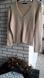 Luisa Ceranomaat 38/40 oversized long sleeve beige, Kleding | Dames, Truien en Vesten, Maat 38/40 (M), Beige, Ophalen of Verzenden