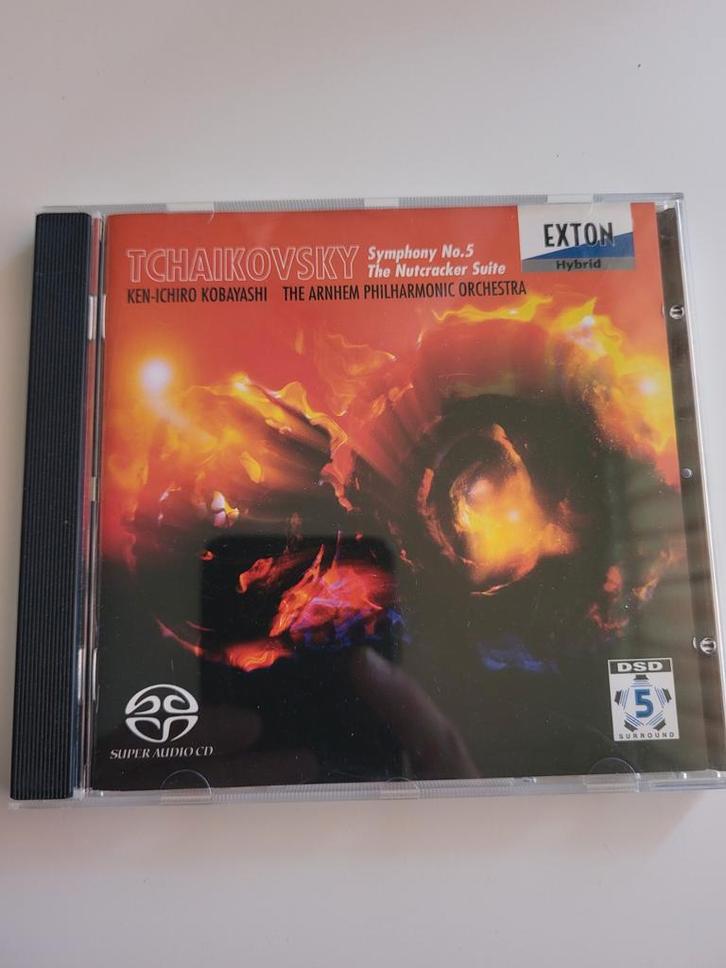 Tchaikovsky - Symfonie nr. 5, Notenkrakerssuite - SACD, Cd's en Dvd's, Cd's | Klassiek, Gebruikt, Orkest of Ballet, Romantiek