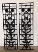 Twee oude raamroosters - 100 x 30 cm, Ophalen