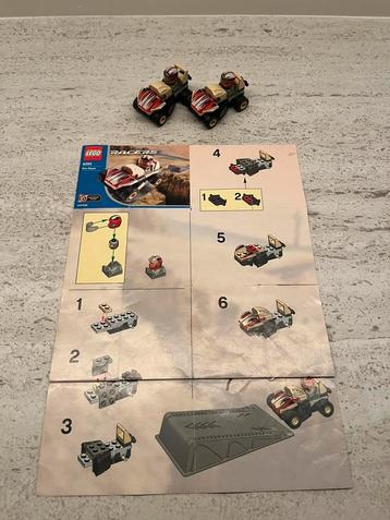 LEGO 8350 Pro Stunt - 2 auto's - Vintage - Compleet! beschikbaar voor biedingen