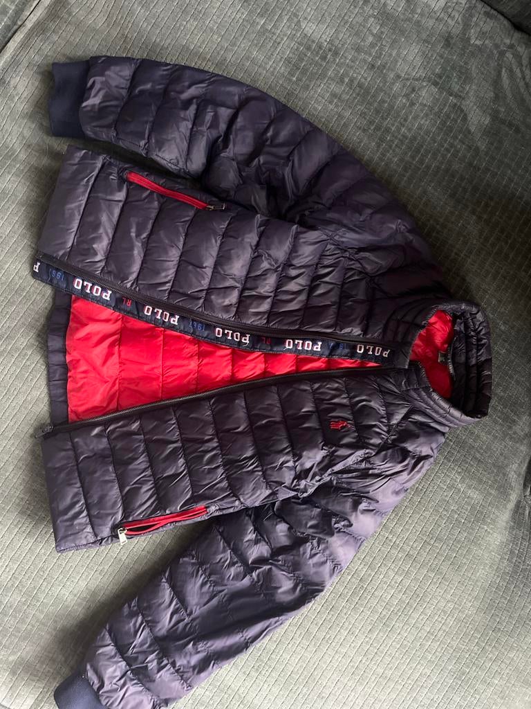 Donkerblauwe Ralph Lauren Jas - Maat 8, Kinderen en Baby's, Ophalen, Zo goed als nieuw, Jongen, Jas