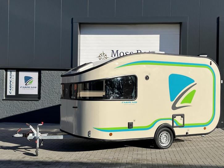 Carpento 410, Caravans en Kamperen, Caravans, Bedrijf, tot en met 5, 500 - 750 kg, Overige merken, 4 tot 5 meter, Hordeur, Koelkast
