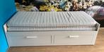 Brimnes Ikea uitschuifbaar bed met lades, Overige maten, 90 cm, Gebruikt, Eenpersoons