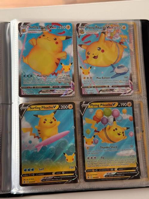Pikachu setje pokemonkaarten, Hobby en Vrije tijd, Verzamelkaartspellen | Pokémon, Nieuw, Losse kaart, Ophalen of Verzenden