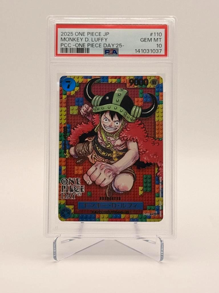 ≥ PSA 10 Luffy One Piece Day 2025 JP | GEM MINT