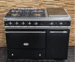 Luxe Fornuis Lacanche 110cm zwart rvs 2 ovens teppan yaki, 60 cm of meer, Ophalen of Verzenden, Zo goed als nieuw, Energieklasse A of zuiniger