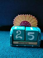 Kalender van hout, Huis en Inrichting, Woonaccessoires | Overige, Ophalen, Gebruikt