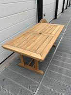 Teakhouten tuintafel - Gloster - 168/258 x 88 cm, Ophalen, Zo goed als nieuw, Rechthoekig, Teakhout