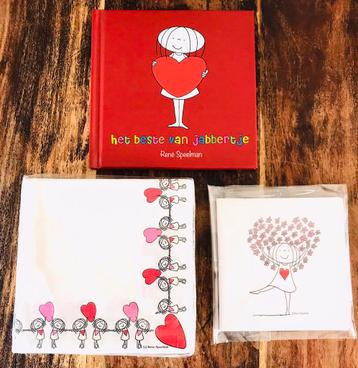 Nieuw en ongebruikt - Kado set van Jabbertje !! Een boekje,  beschikbaar voor biedingen