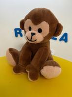 390 hema aap aapje bruin zittend zonder rood kruisje, Kinderen en Baby's, Speelgoed | Knuffels en Pluche, Overige typen, Ophalen of Verzenden