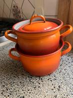 Vintage pannen, Antiek en Kunst, Antiek | Emaille, Ophalen of Verzenden