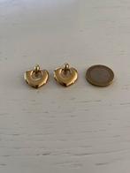 14 krt gouden oorbellen hart, Sieraden, Tassen en Uiterlijk, Oorbellen, Nieuw, Ophalen of Verzenden, Knopjes of Stekers, Goud