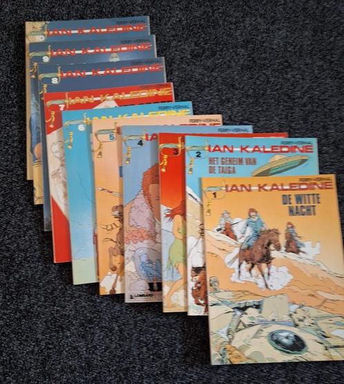 Ian Kaledine, 10 stuks stripboeken, Boeken, Stripboeken, Gelezen, Complete serie of reeks, Ophalen of Verzenden
