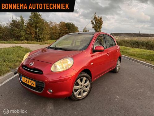 Nissan Micra 1.2 DIG-S ELLE Panoramadak, climate control., Auto's, Nissan, Bedrijf, Te koop, Micra, ABS, Airbags, Airconditioning