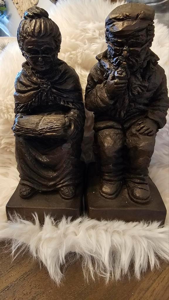 Sara en Abraham Beeldjes, Verzamelen, Beelden en Beeldjes, Zo goed als nieuw, Mens, Ophalen of Verzenden