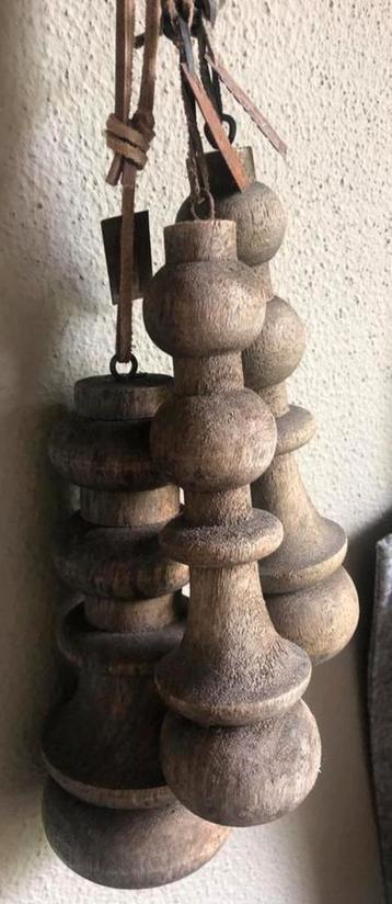 Hoffz klossen 3 stuks hout origineel  beschikbaar voor biedingen