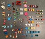 Playmobil keukenspullen servies boodschappen bbq bestek glas, Ophalen of Verzenden, Zo goed als nieuw, Los playmobil
