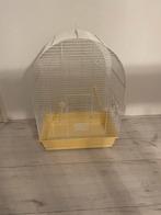 Vogelkooi wit, Dieren en Toebehoren, Vogels | Hokken en Kooien, Ophalen, Gebruikt, Metaal, Vogelkooi