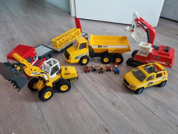 Playmobil voertuigen van de bouwplaats beschikbaar voor biedingen