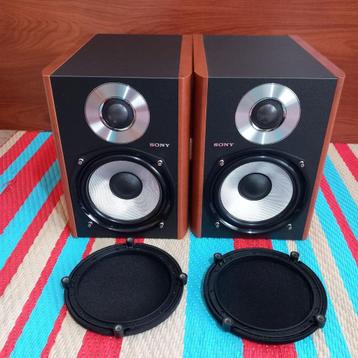 Sony SS-CCPZ 2. 4 Luidsprekers 4-Ohm 75-Watt. beschikbaar voor biedingen
