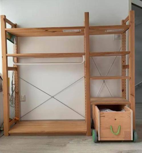 IVAR stellingkasten kledingkasten, Huis en Inrichting, Kasten | Kledingkasten, 200 cm of meer, 25 tot 50 cm, Ophalen