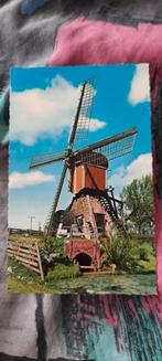 kaart kleine wipwatermolen van de doespolder - woubrugge, Verzamelen, Zuid-Holland, 1960 tot 1980, Ongelopen, Ophalen of Verzenden