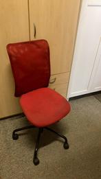 Rode bureaustoel Ikea, Ophalen, Gebruikt, Rood