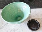 ZAALBERG turquois zeer groot schaal, Antiek en Kunst, Antiek | Keramiek en Aardewerk, Ophalen of Verzenden