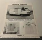 Peugeot J9 folder, Ophalen of Verzenden, Gelezen, Peugeot