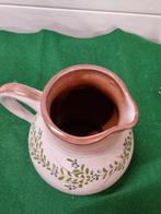 Kruik vaas kan beschilderd aardewerk, Huis en Inrichting, Woonaccessoires | Vazen, Ophalen of Verzenden, 'T Olde Gre-j, Info@toldegrej.nl