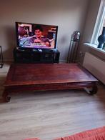 Teakhouten opiumtafel, Ophalen, Gebruikt, Teakhout, 50 tot 100 cm