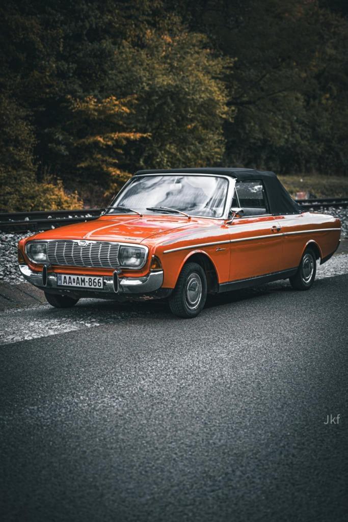 Ford Taunus, Auto's, Ford, Particulier, Overige modellen, Benzine, Euro 1, Coupé, Handgeschakeld, Rood, Grijs, Leder en Stof, Achterwielaandrijving