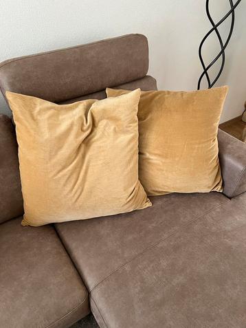 Kussens 2 stuks 65x65 cm IKEA met kussenovertrek 4 stuks beschikbaar voor biedingen
