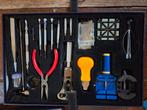 Horlogemaker Gereedschap Set + Horlogebandjes etc., Ophalen of Verzenden, Zo goed als nieuw