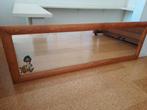 Grote houten spiegel 140x46, Gebruikt, 125 cm of meer, Ophalen of Verzenden, Minder dan 100 cm