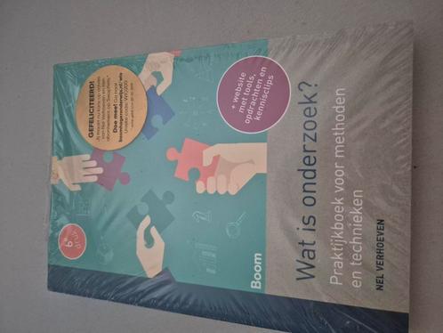 Nel Verhoeven - Wat is onderzoek?, Boeken, Wetenschap, Nieuw, Ophalen of Verzenden