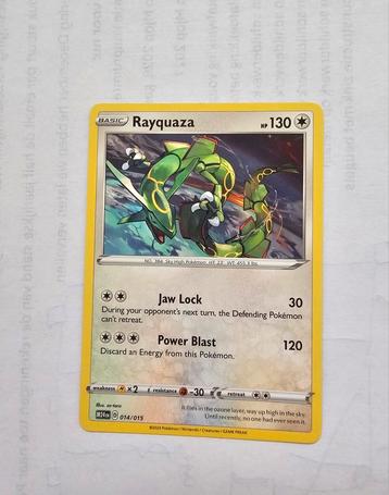 Rayquaza 014/015 Dragon discovery Mac donalds  beschikbaar voor biedingen