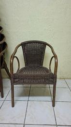 Terrasstoelen terrastafels winterterras aanbieding horeca, Ophalen, Zo goed als nieuw, Wicker, Stapelbaar