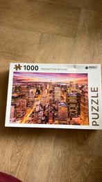 Manhattan Skyline puzzel - 1000 stuks, Hobby en Vrije tijd, Denksport en Puzzels, Ophalen of Verzenden, Zo goed als nieuw