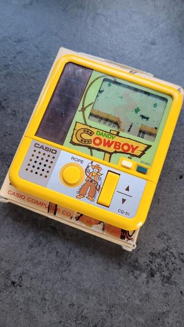 RETRO KLASSIEK Casio Dandy Cowboy handheld game 1983 beschikbaar voor biedingen