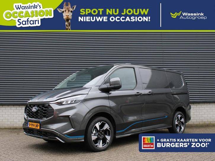 Ford Transit Custom Sport 170pk L1H1 320 Automaat I Adaptive, Auto's, Bestelauto's, Bedrijf, Te koop, Achteruitrijcamera, Airbags