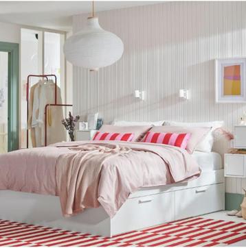 Ikea Brimnes bed frame and mattress 160x200cm beschikbaar voor biedingen