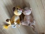 Disney knuffels Simba en Nala Leeuwenkoning, Verzenden, Leeuwenkoning of Jungle Boek, Nieuw, Knuffel