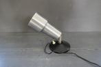 Vintage aluminium spot bureaulamp / wandlamp, Gebruikt, Metaal of Aluminium, Vintage, Ophalen of Verzenden