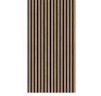 Aqustic Wand Panel 244x60,5x22, Ophalen, Zo goed als nieuw, Hout, 20 tot 50 mm