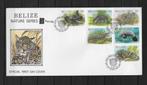 Belize 1991 dieren, Postzegels en Munten, Verzenden, Gestempeld, Midden-Amerika