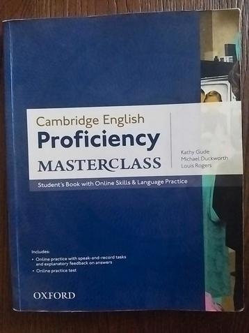 Cambridge English Proficiency Masterclass boek beschikbaar voor biedingen